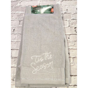 St Nicholas Square Essentials,2 Set Hand Towels, Tis The Season, NWT